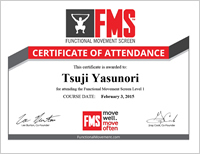 FMS(Functional Movement Screen)　Level1